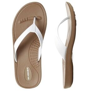 Okabashi Breeze Flip Flops M/L Soft Flexible Vacation Vegan Chic